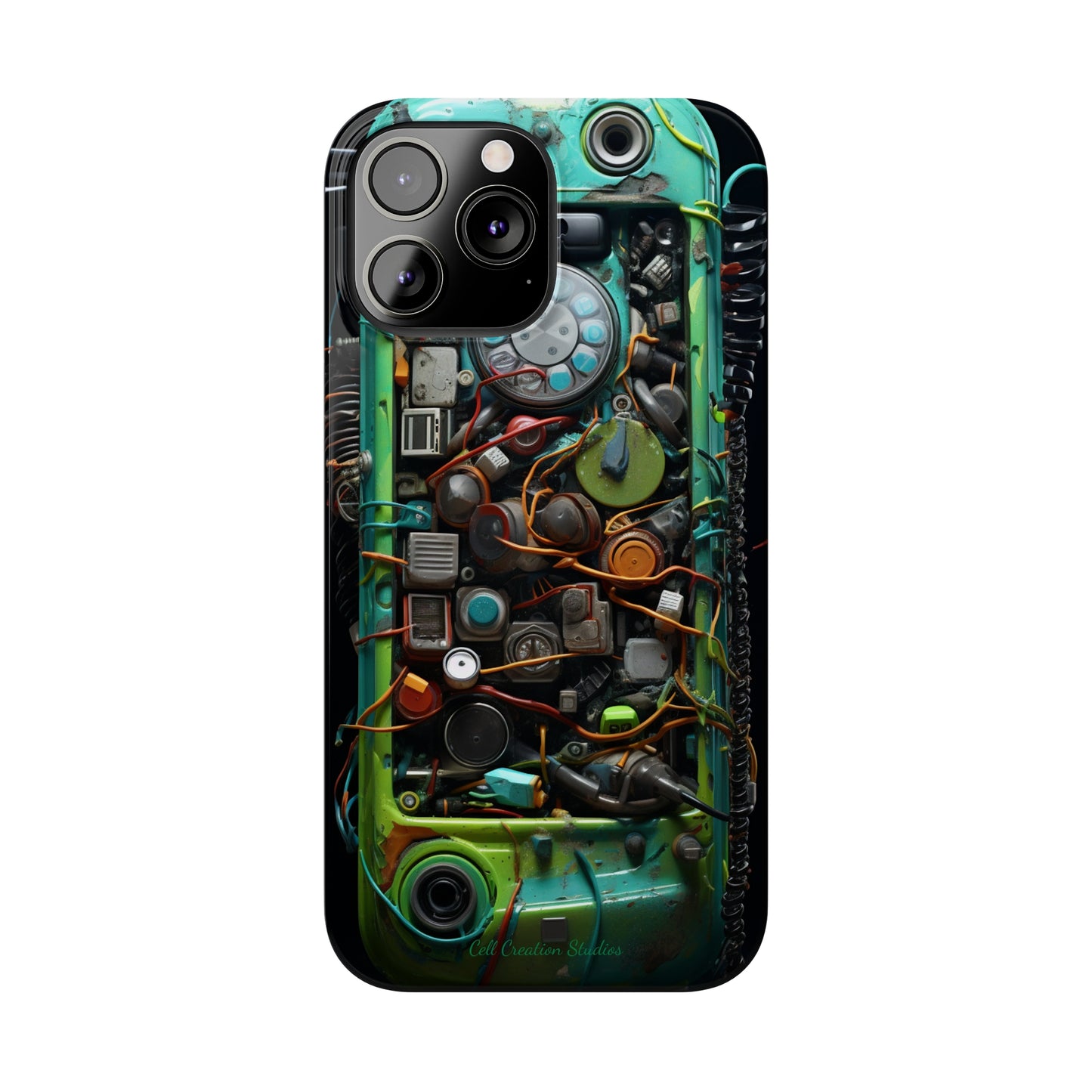 Introducing the "Mechanical Wonders" Cell Phone Case – Peek Inside with Intricate Cell Phone Inner Workings -Slim Phone Cases