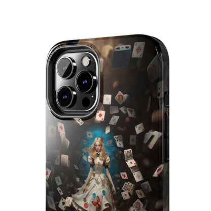 Introducing the "Alice in Wonderland" Cell Phone Case – A Journey Through Imagination -Tough Phone Cases