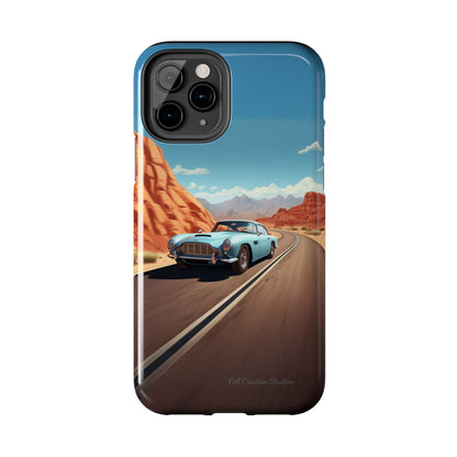 "Silver Racing Legend" -Tough iPhone Cases