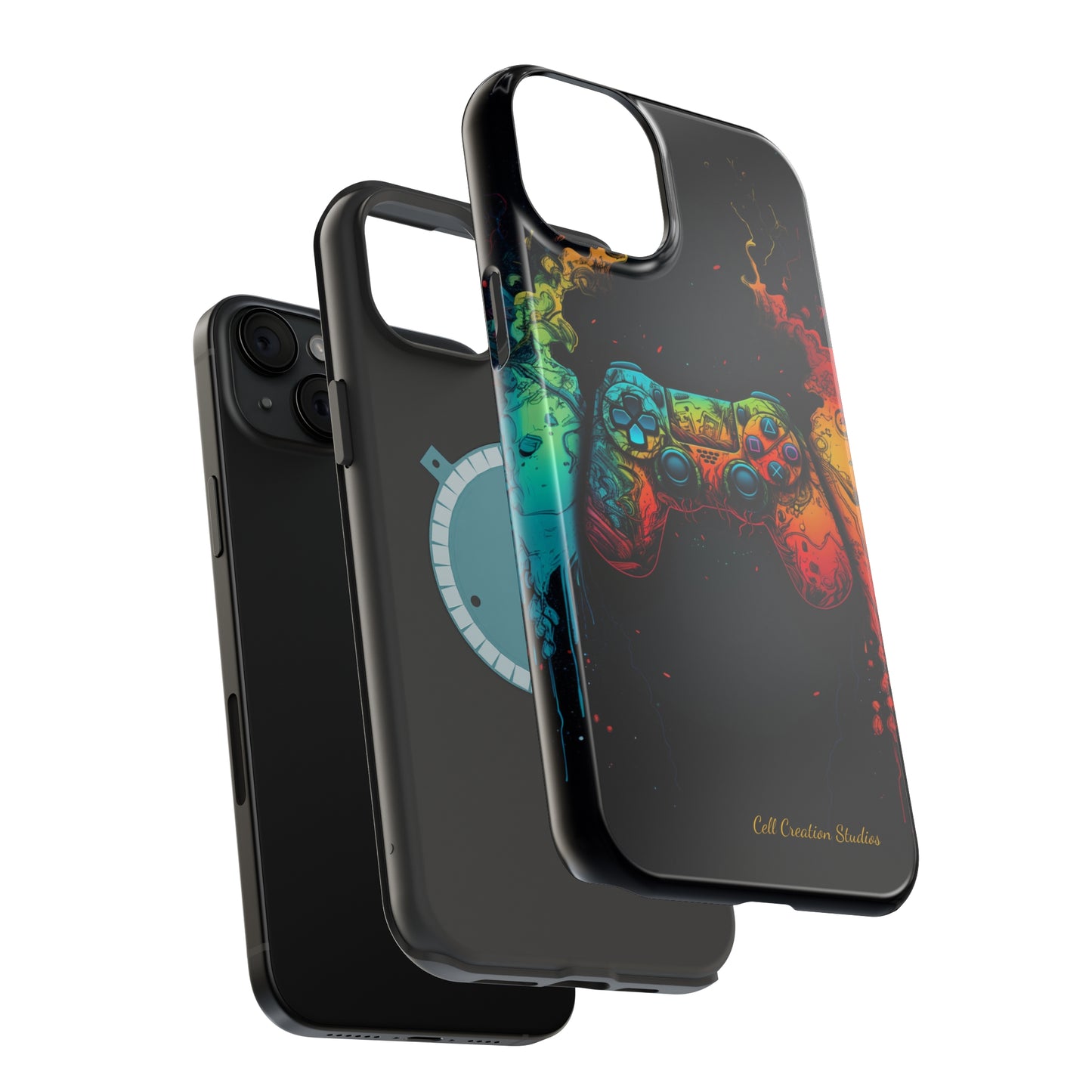 "ColorBlast Gaming" -MagSafe Tough iPhone Cases