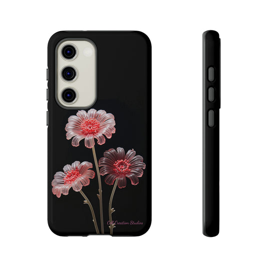 The "Desert Rose Glass Blossom" Phone Case -Tough Cases