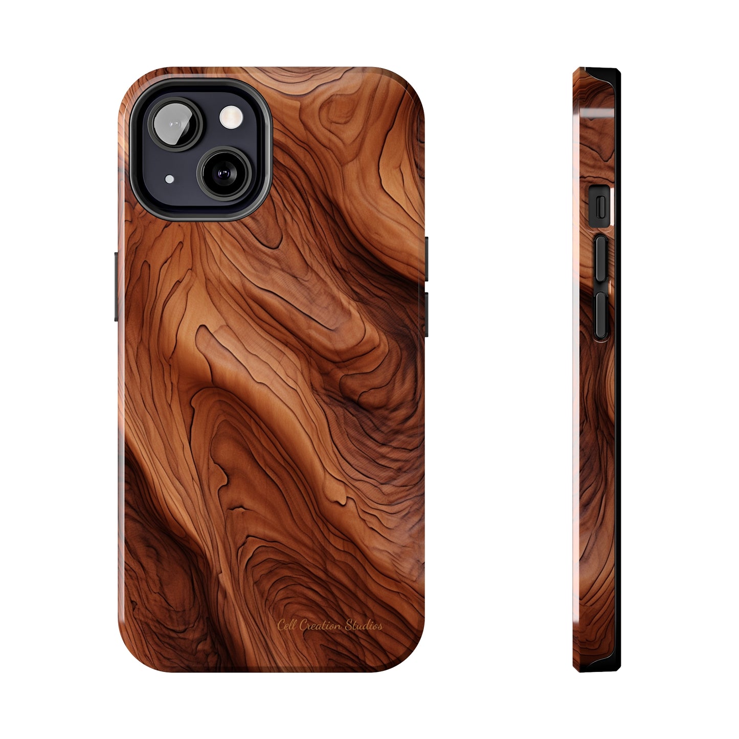 The "Eternal Woodgrain" Phone Case -Tough Phone Cases