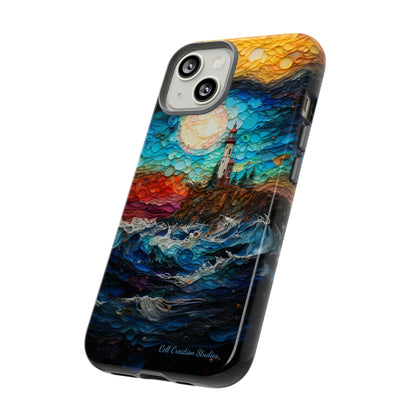 "Coastal Canvas Guardian" -Tough iPhone Cases