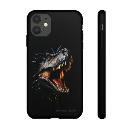 "Jurassic Impact" T-Rex Phone Case -Tough Cases