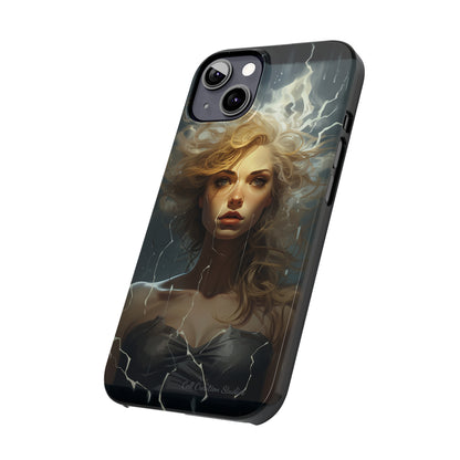 Introducing the "Electrifying Beauty" Cell Phone Case – Sparks of Style and Power -Slim Phone Cases