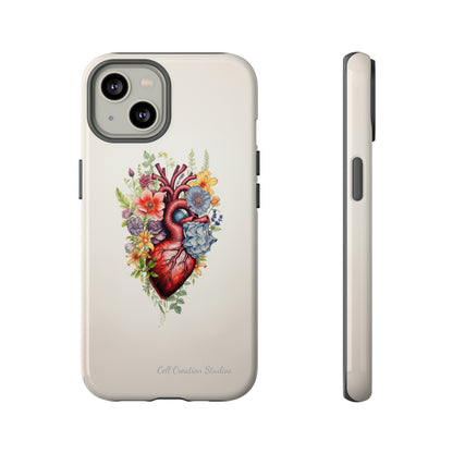 "Blooming Hearts" -Tough iPhone Cases