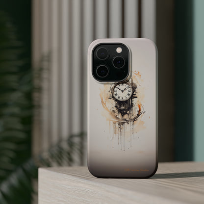 Introducing the "Elegant Clockwork" Cell Phone Case – Embrace Timekeeping with Style and Grace -MagSafe Tough Cases