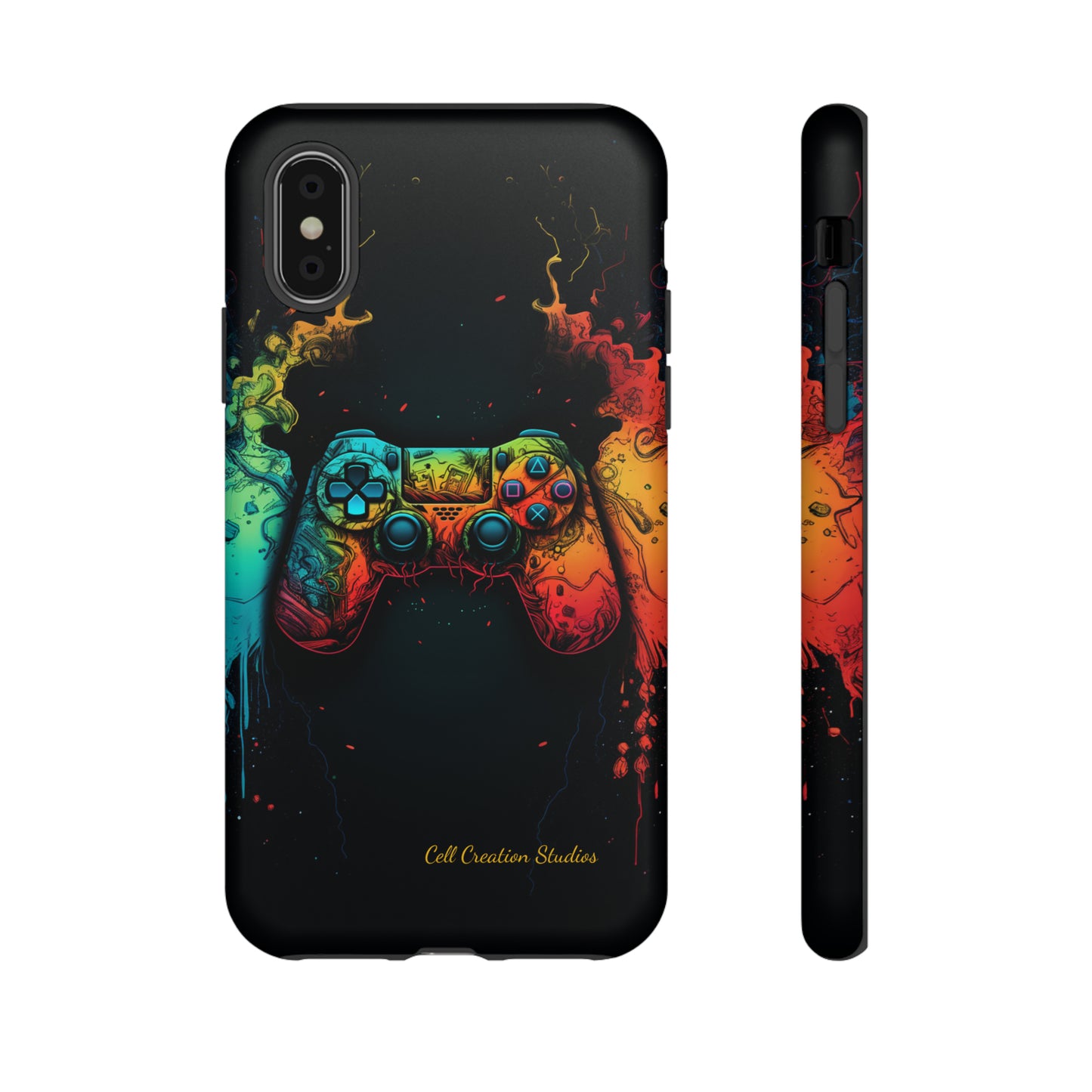 "ColorBlast Gaming" -Tough iPhone Cases