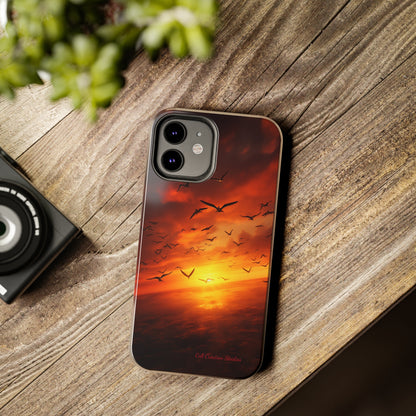 Introducing the "Sunset Soar" Cell Phone Case – Embrace Freedom and Beauty -Tough Phone Cases