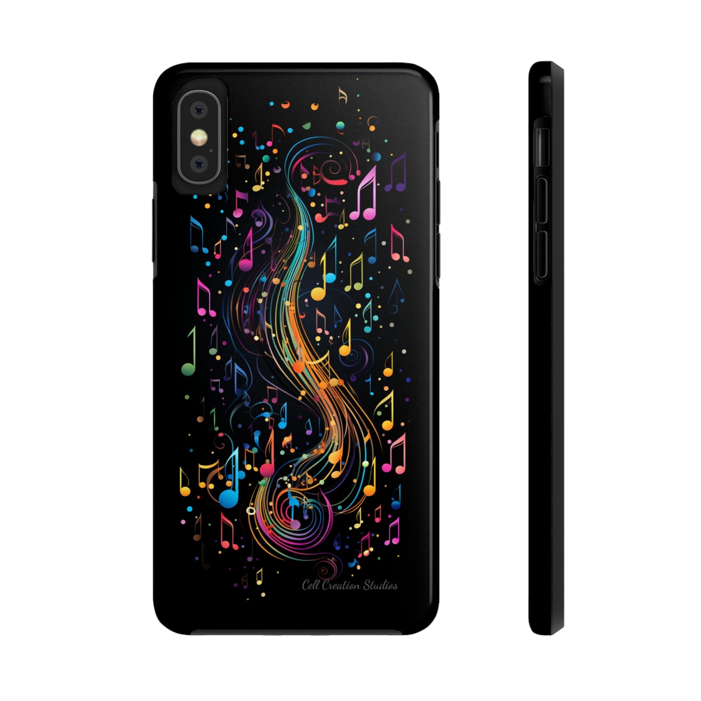 Elevate Your Style and Passion for Music with Our "Harmonious Notes" Cell Phone Case -Tough Phone Cases