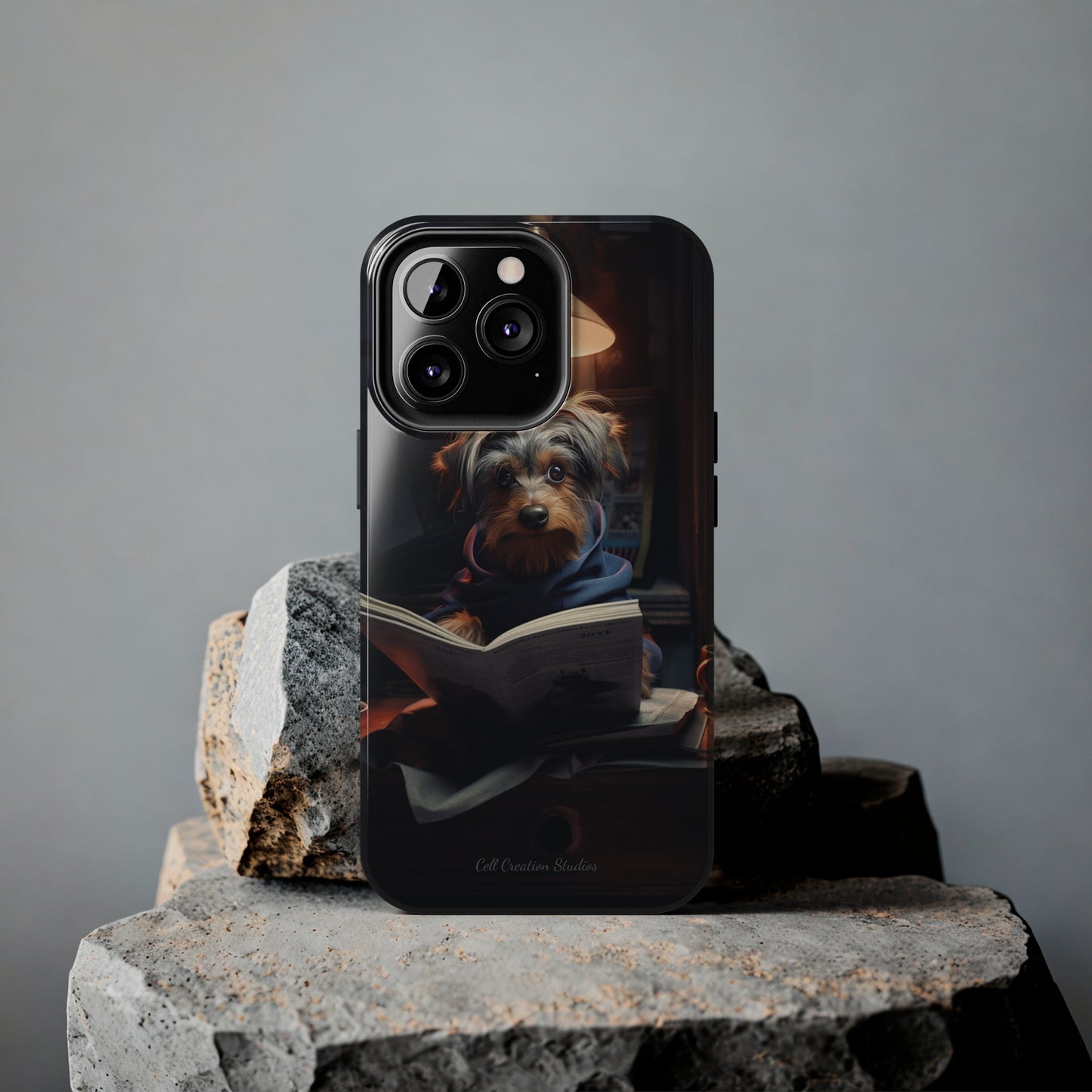 Introducing the "Canine Chronicle" Cell Phone Case – Where Tail-Wagging Tales Unfold! -Tough Phone Cases