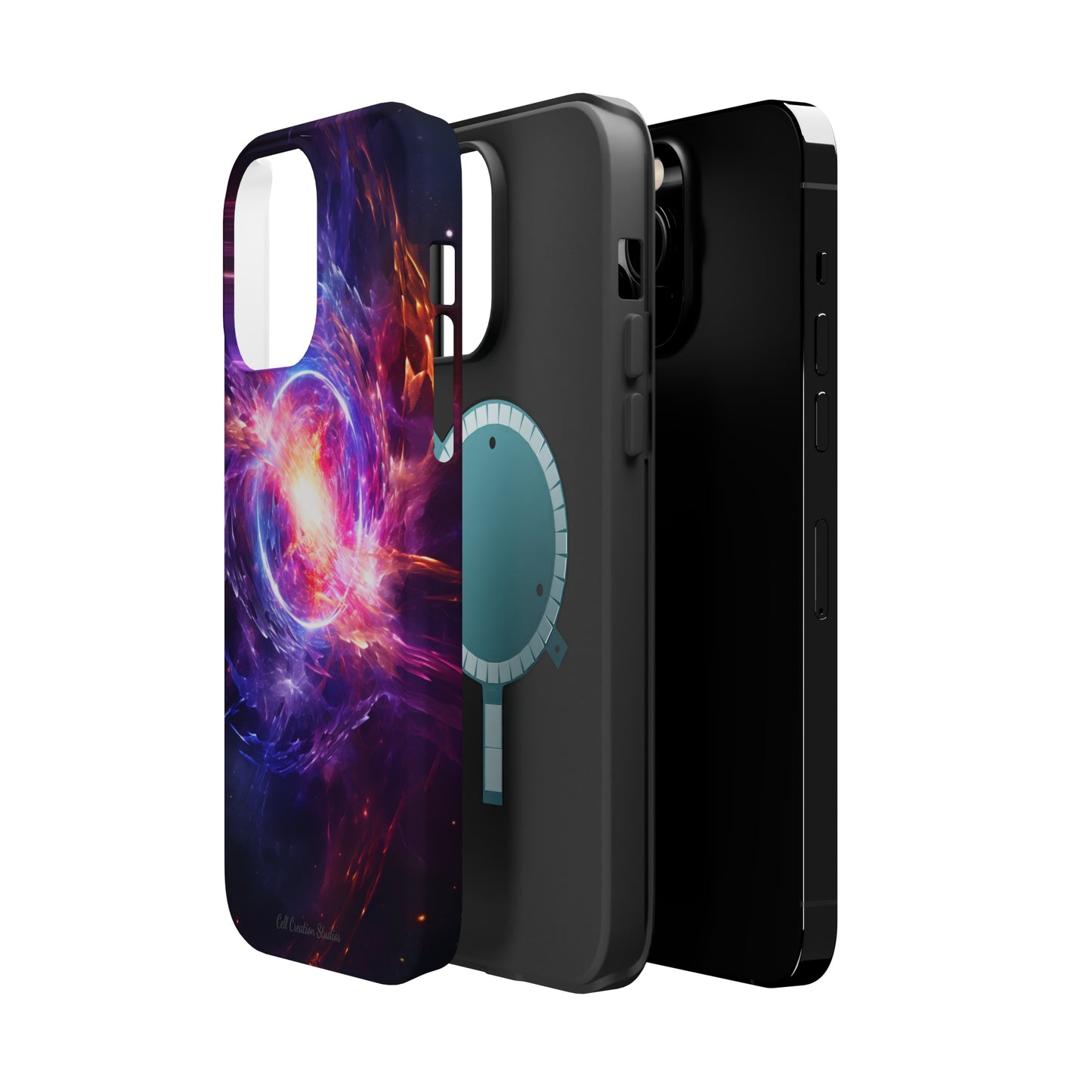 Introducing the "Celestial Explosion" Cell Phone Case – Witness the Drama of a Neutron Star Explosion! -MagSafe Tough Cases