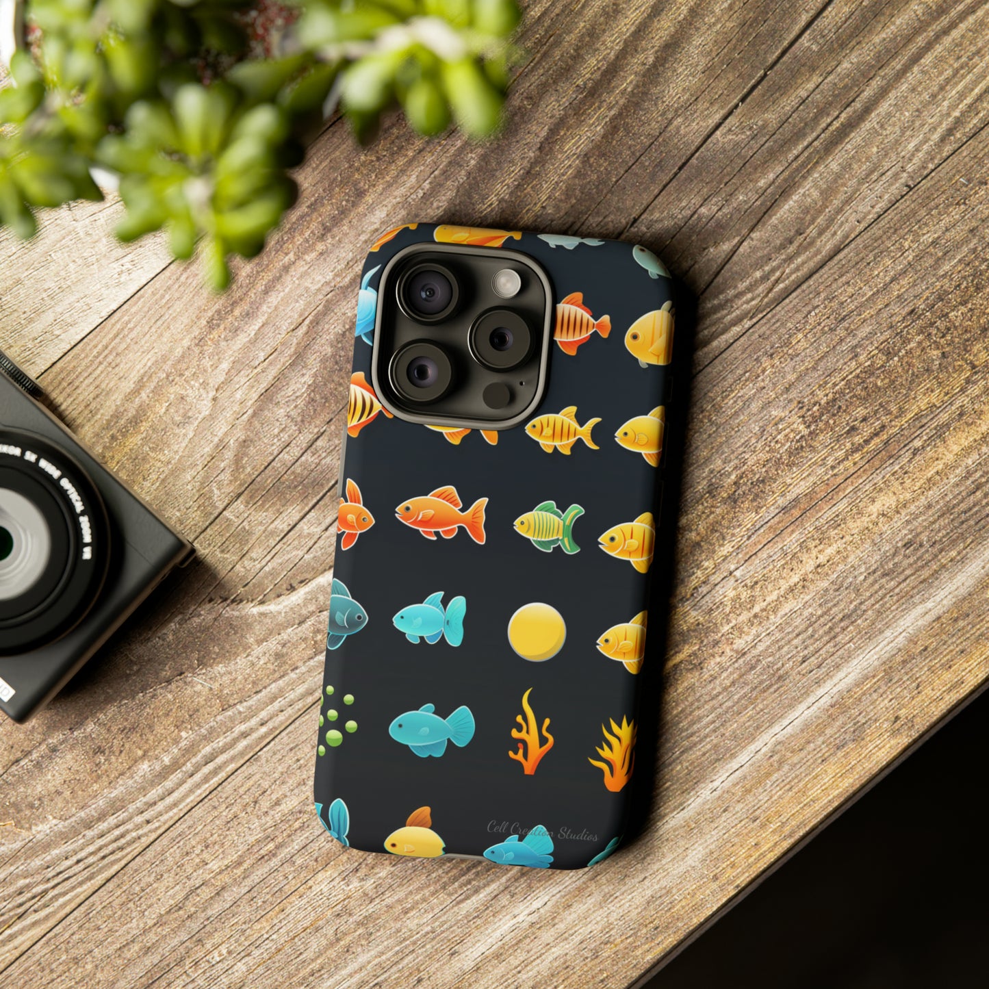 "AquaArt Fish" -Tough Phone Cases