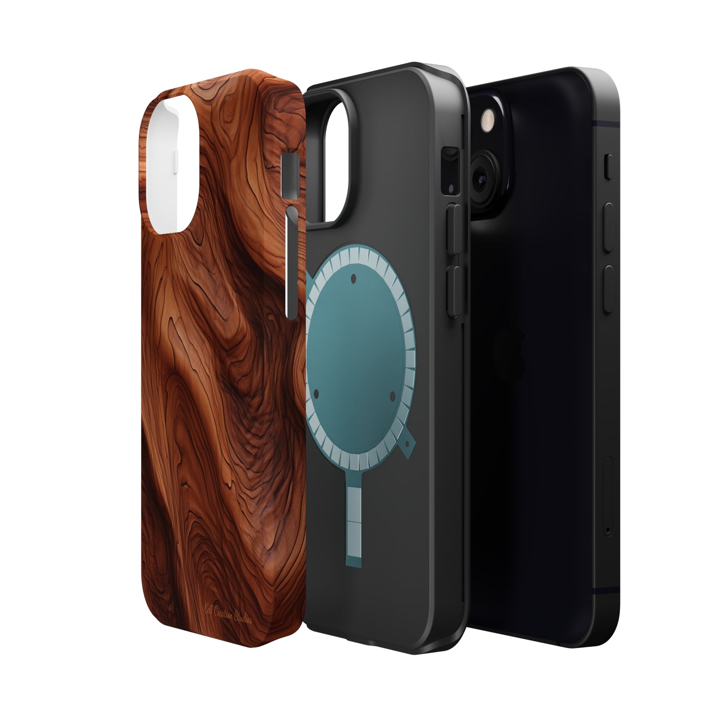 The "Eternal Woodgrain" Phone Case -MagSafe Tough Cases