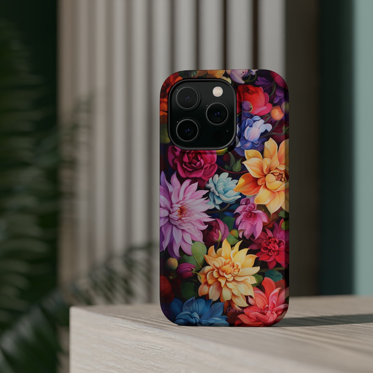 Introducing the "Blossom Beauty" Cell Phone Case – Elevate Your Style with Floral Charm -MagSafe Tough Cases