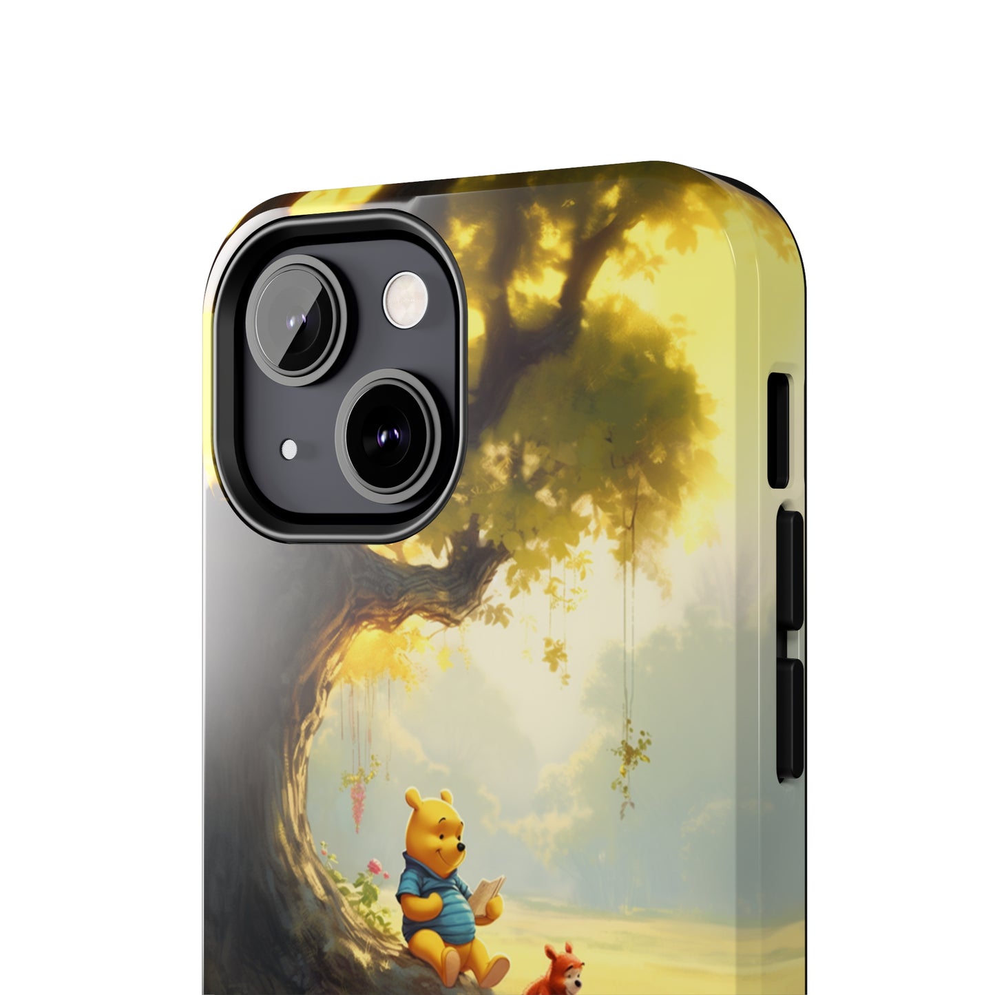 Introducing the "Winnie-The-Pooh Storytime" Cell Phone Case – A Nostalgic Journey with Friends -Tough Phone Cases