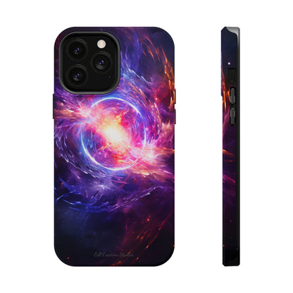 Introducing the "Celestial Explosion" Cell Phone Case – Witness the Drama of a Neutron Star Explosion! -MagSafe Tough Cases