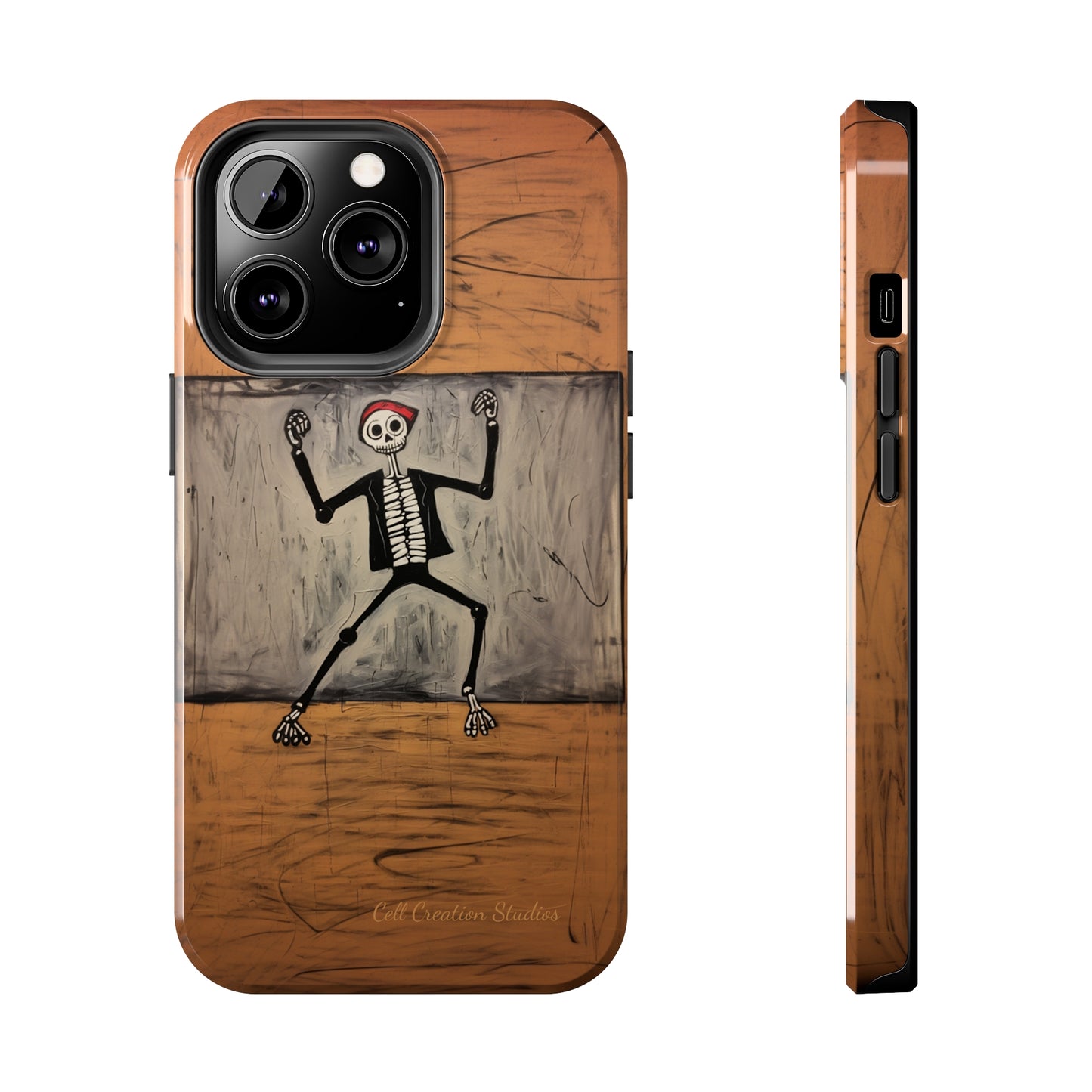 "Dance of the Skeletal Muse" -Tough iPhone Cases