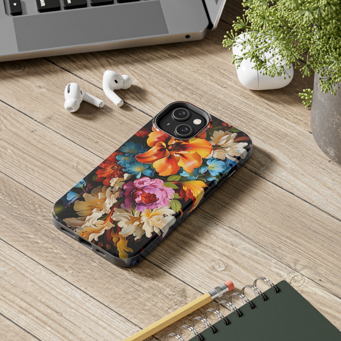 Introducing the "Floral Elegance" Cell Phone Case – Blossom with Style -Tough Phone Cases