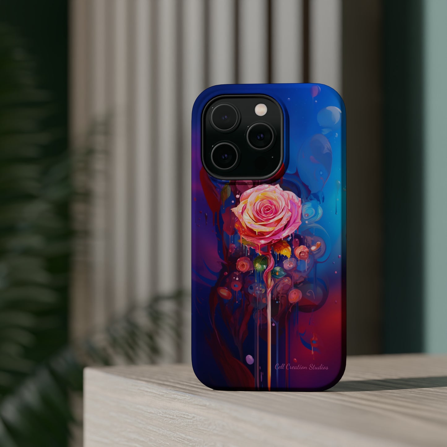 "Dreamy Rose Bloom Fantasy" -MagSafe Tough iPhone Cases