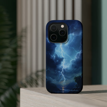 Introducing the "Stormy Serenity" Cell Phone Case – Embrace Nature -MagSafe Tough Cases