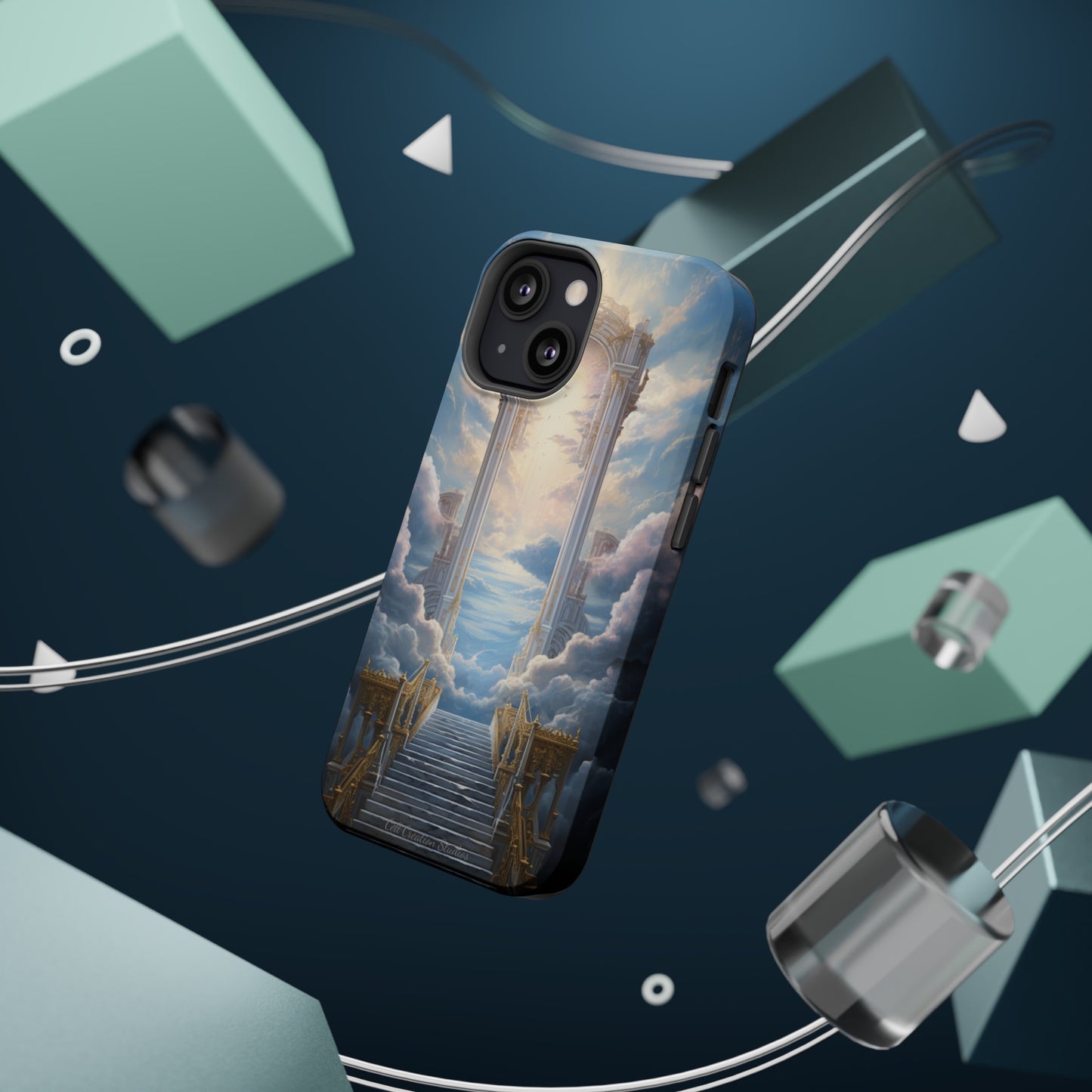 Introducing the "Celestial Gateway" Cell Phone Case – Elevate Your Device with Heavenly Splendor -MagSafe Tough Cases