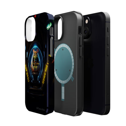 The "Galactic Explorer Alien Spaceship" Phone Case -MagSafe Tough Cases