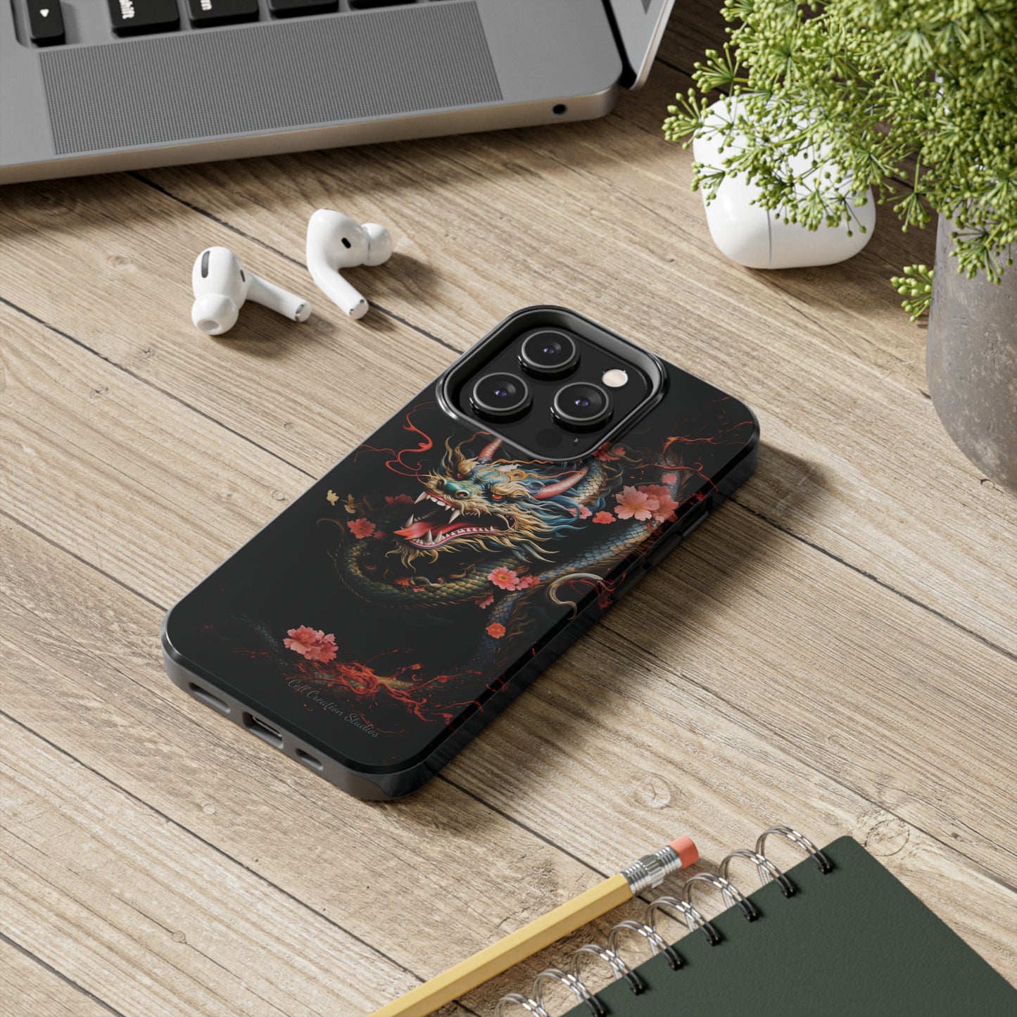 Introducing the "Mystical Japanese Dragon" Cell Phone Case – Unleash the Dragon's Power -Tough Phone Cases