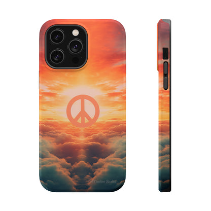 Introducing the "Sky Peace" Cell Phone Case – Carry Tranquility in Your Pocket -MagSafe Tough Cases