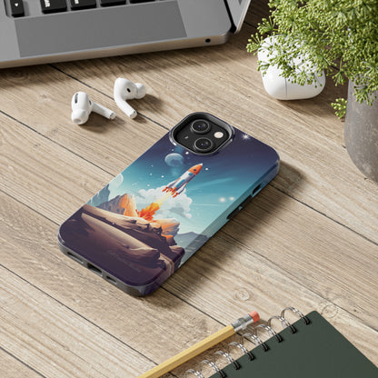 Introducing our "Galactic Odyssey" Cell Phone Case – Launch Your Device into Adventure -Tough Phone Cases