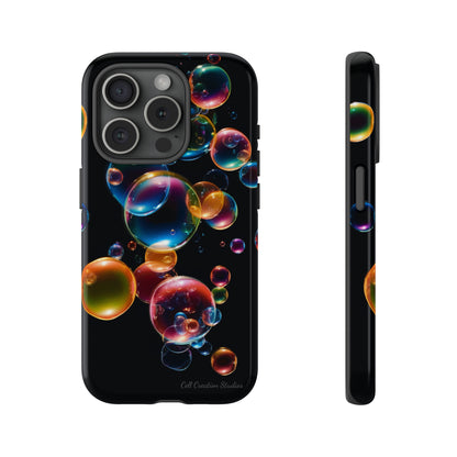 Elevate Your Phone's Aesthetic with our "BubbleBurst" Cell Phone Case -Tough Cases