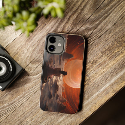 Introducing the "Stargazer's Serenity" Cell Phone Case – Embrace Cosmic Tranquility! -Tough Phone Cases