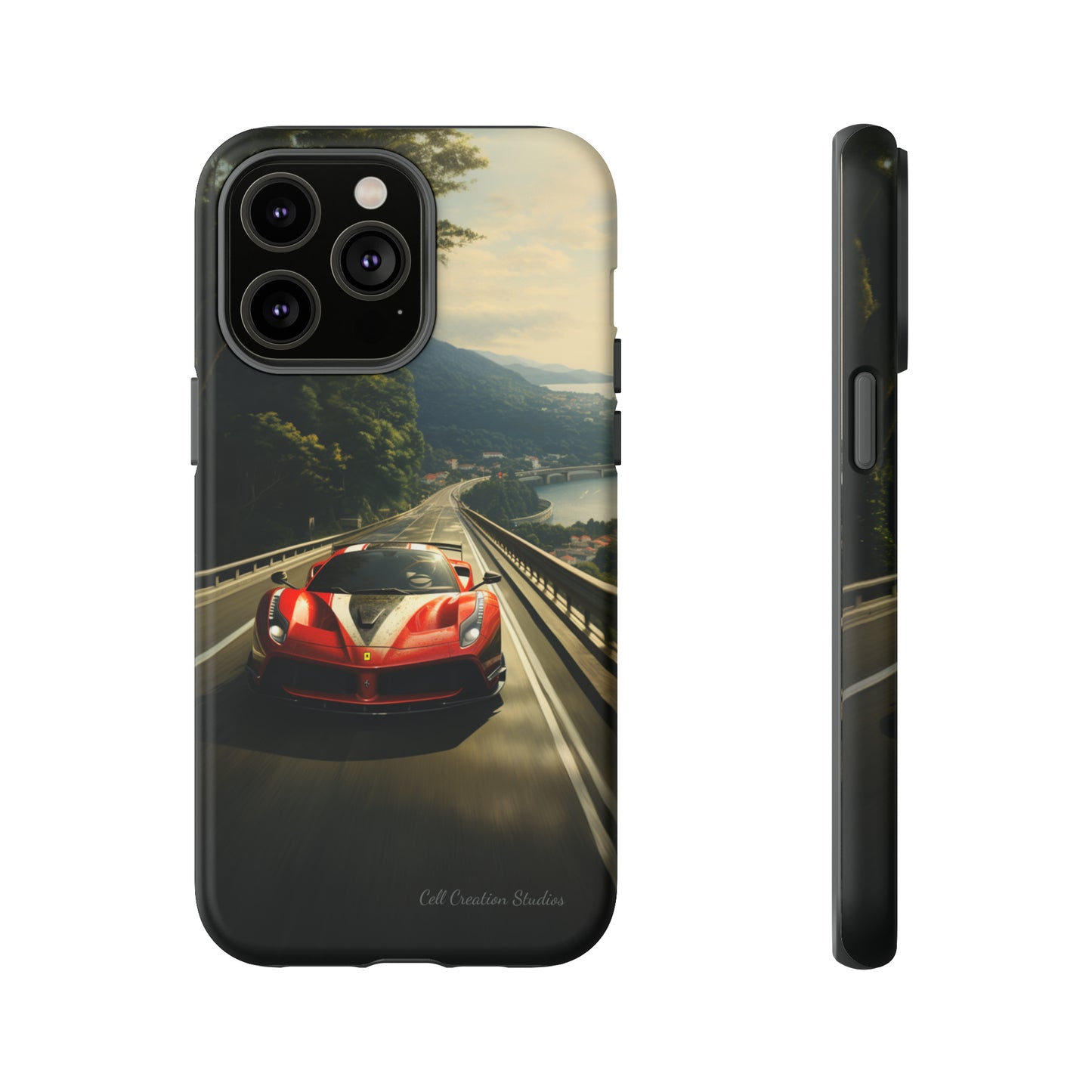 "Tropical Thrill Ferrari Edition" -Tough iPhone Cases