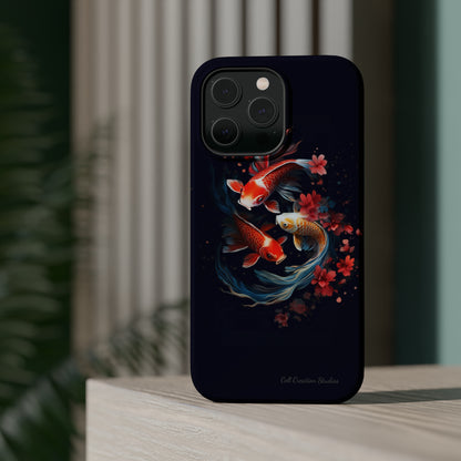 "Captivating Koi Fish" Phone Case -MagSafe Tough Cases