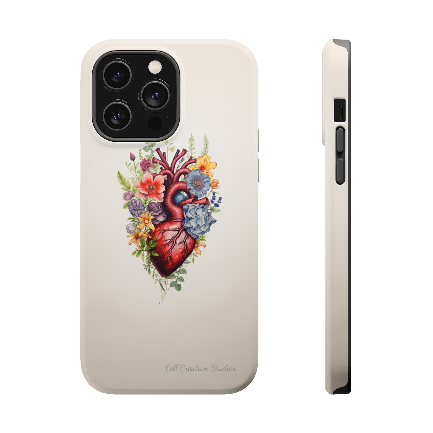 "Blooming Hearts" -MagSafe Tough iPhone Cases