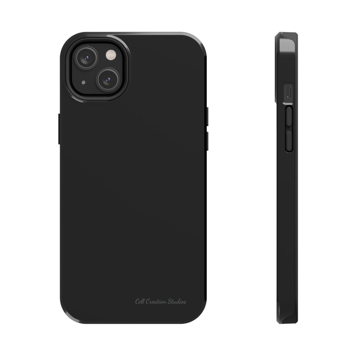 "Stealth Black Defender" -Tough iPhone Cases