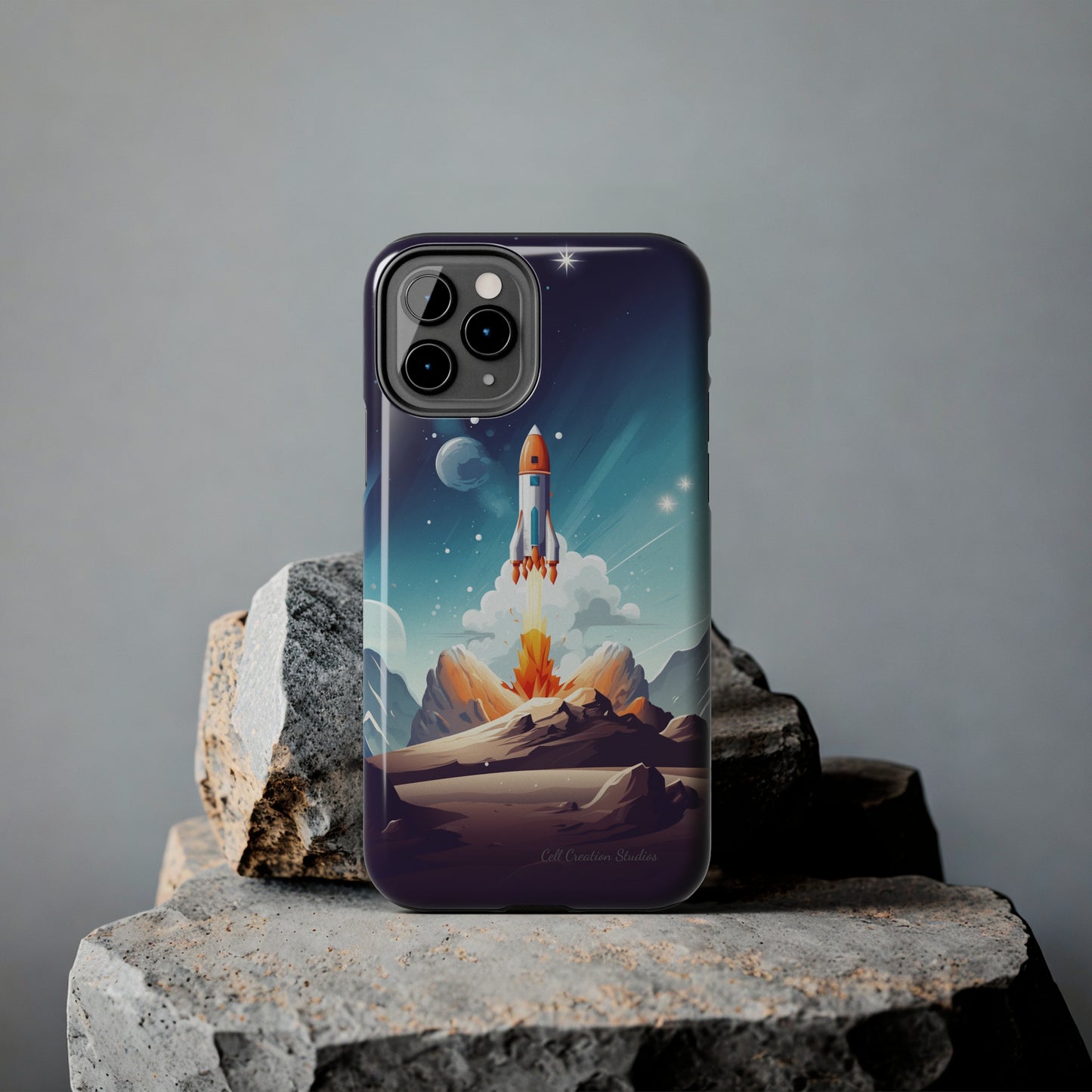 Introducing our "Galactic Odyssey" Cell Phone Case – Launch Your Device into Adventure -Tough Phone Cases