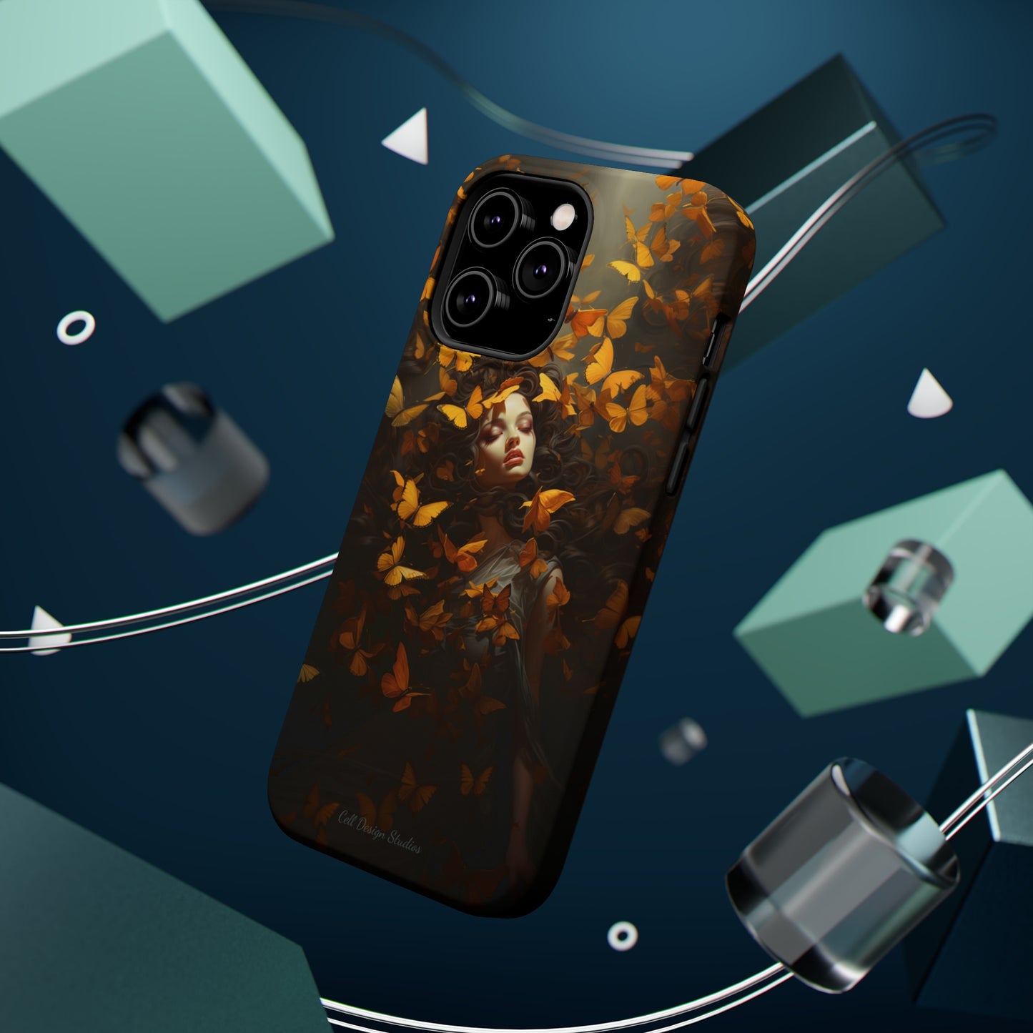 Introducing the "Butterfly Embrace" Cell Phone Case – A Fusion of Beauty and Grace -MagSafe Tough Cases