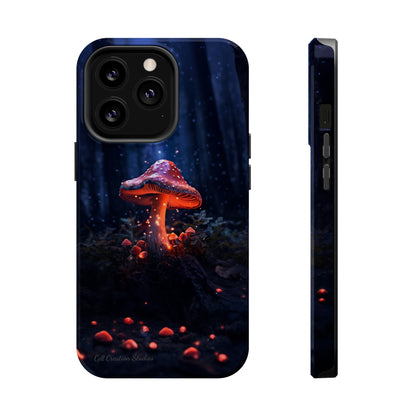 Introducing the "Enchanted Magic Mushroom" Cell Phone Case – Unveil the Mystical Realm -MagSafe Tough Cases