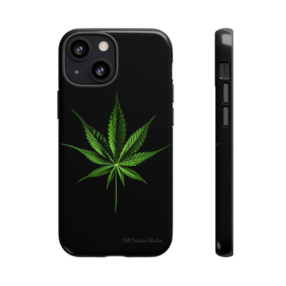 "Cannabis Chic" Marijuana Leaf Phone Case -Tough Cases