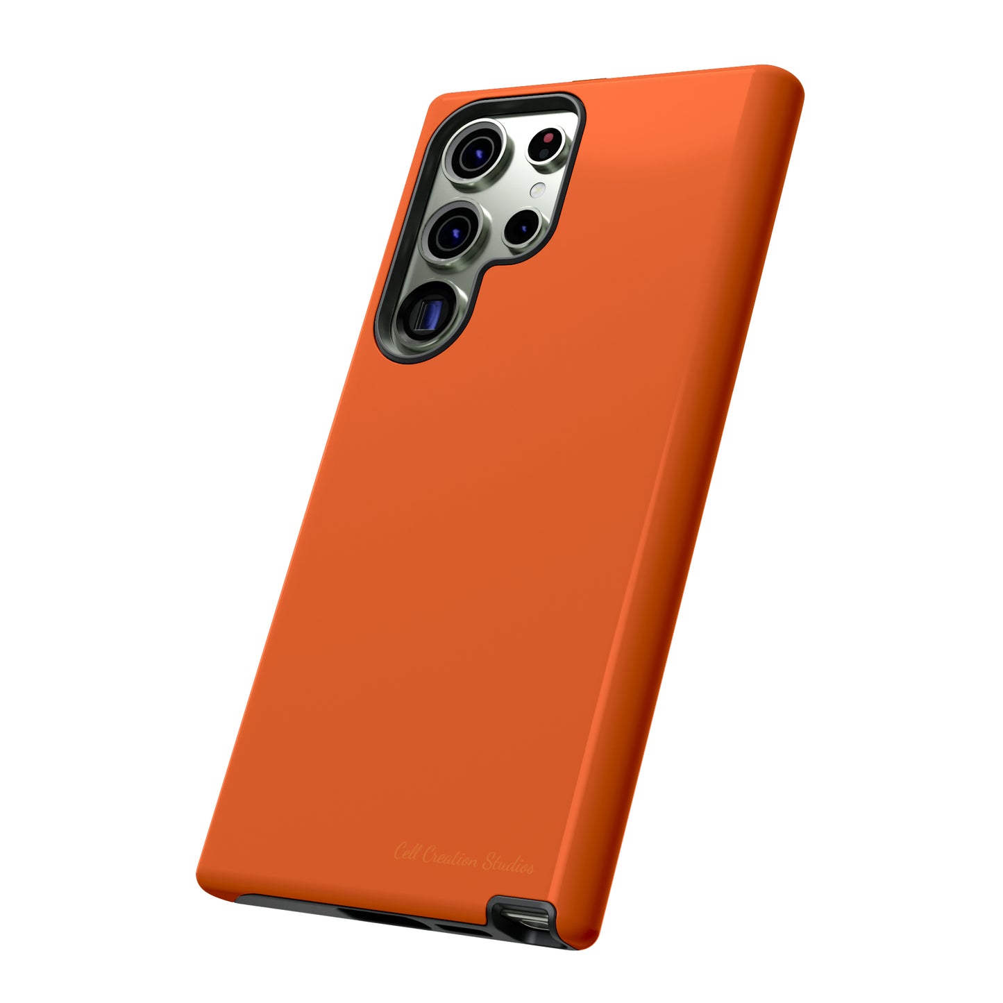 "Orange Burst" -Tough Samsung Phone Cases