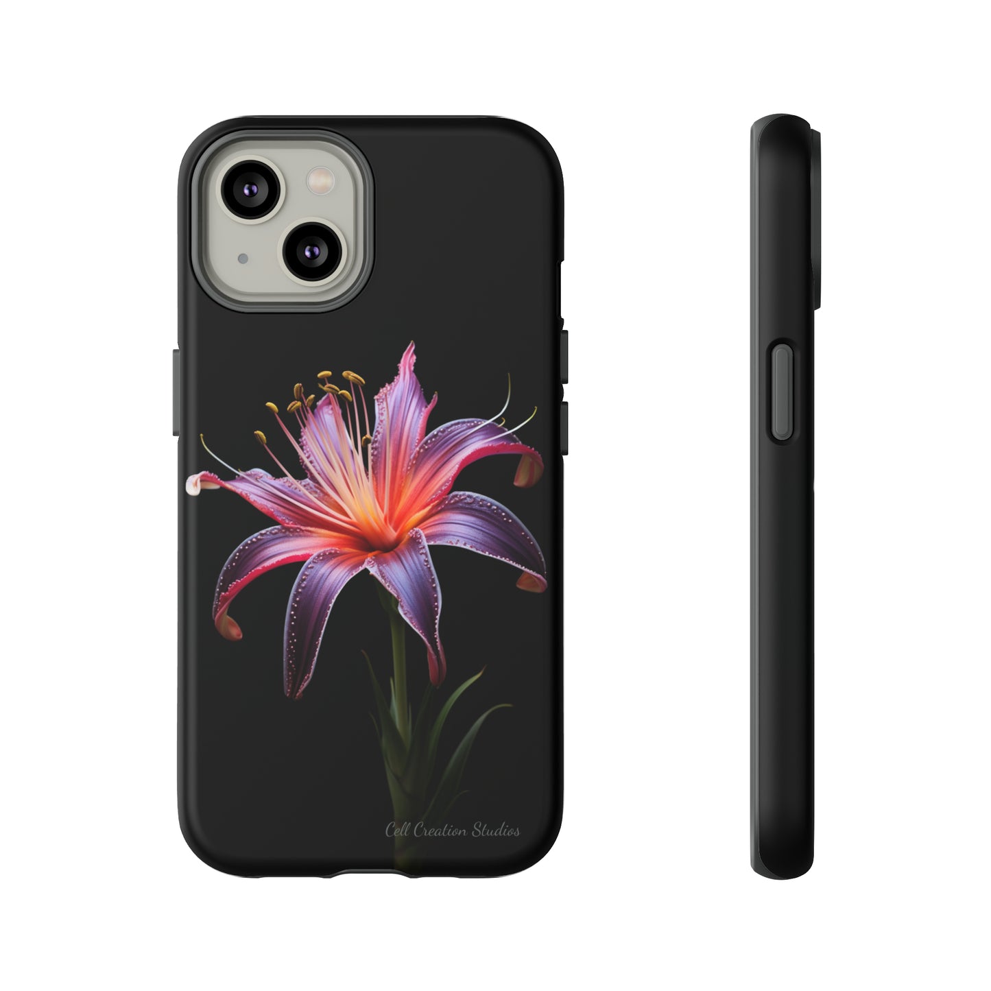 "Vibrant Purple Lily" Phone Case -Tough Cases