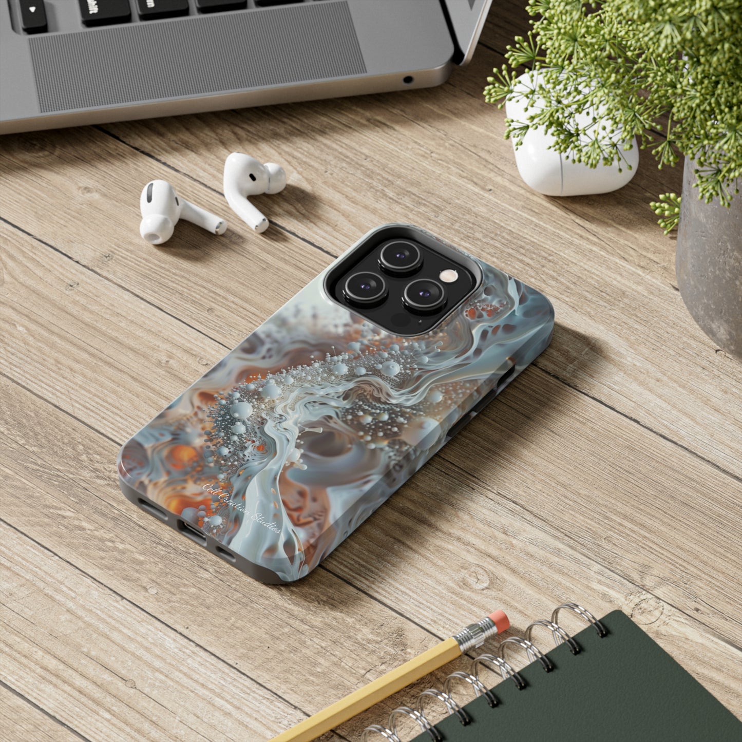 "3D Liquid Splash" -Tough iPhone Cases