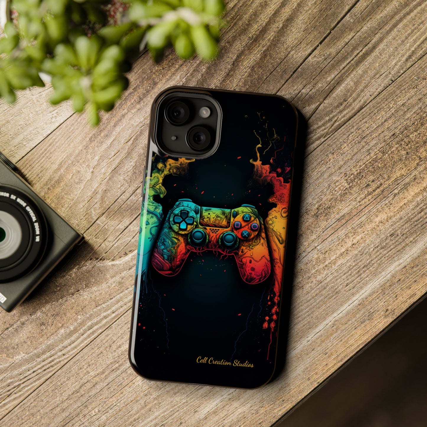 "ColorBlast Gaming" -MagSafe Tough iPhone Cases