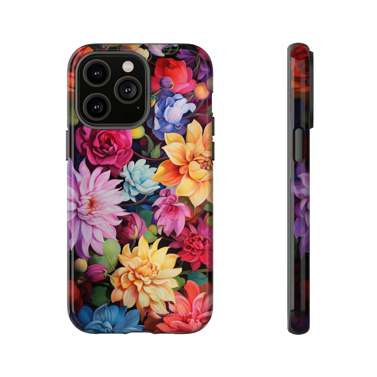 Introducing the "Blossom Beauty" Cell Phone Case – Elevate Your Style with Floral Charm -Tough Cases