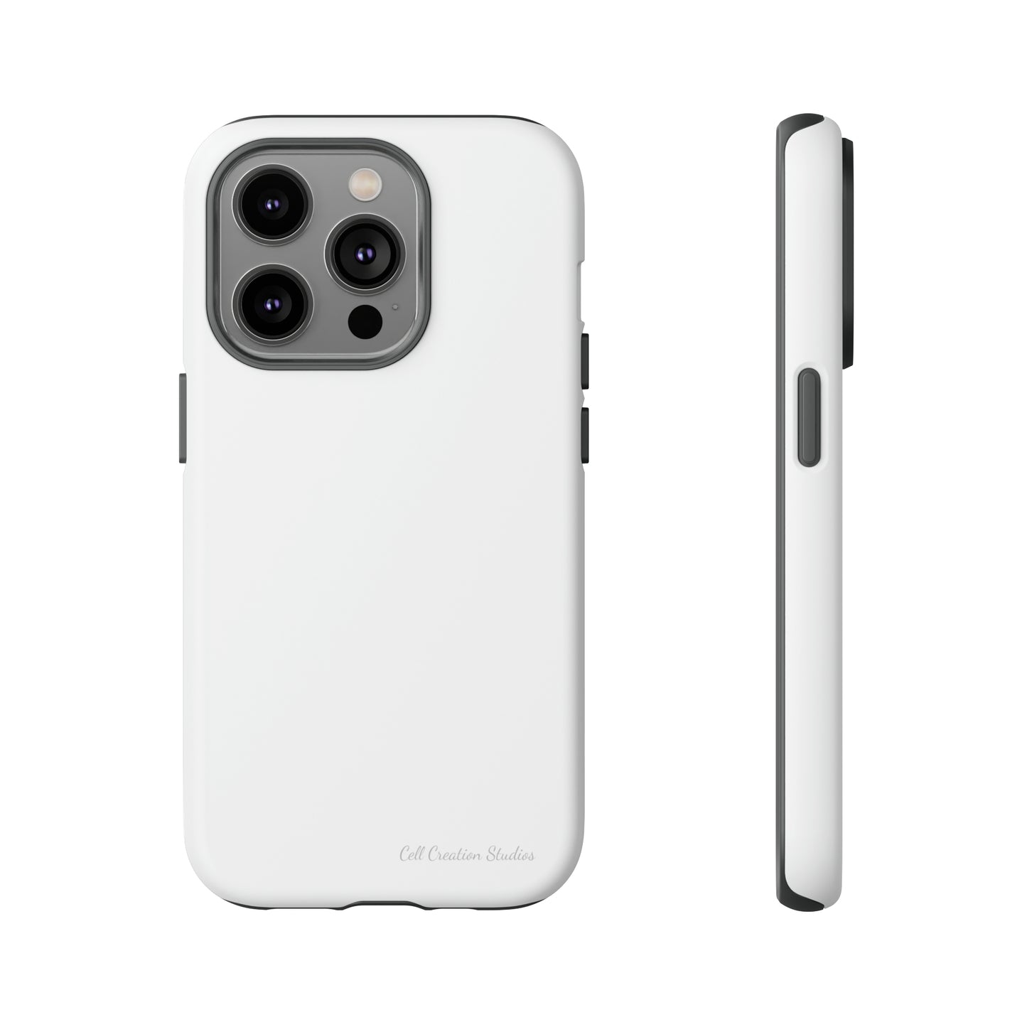 "Pure Elegance White" -Tough iPhone Cases