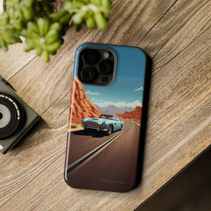 "Silver Racing Legend" -MagSafe Tough iPhone Cases