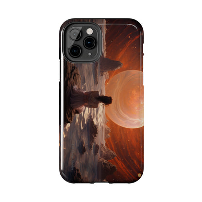 Introducing the "Stargazer's Serenity" Cell Phone Case – Embrace Cosmic Tranquility! -Tough Phone Cases