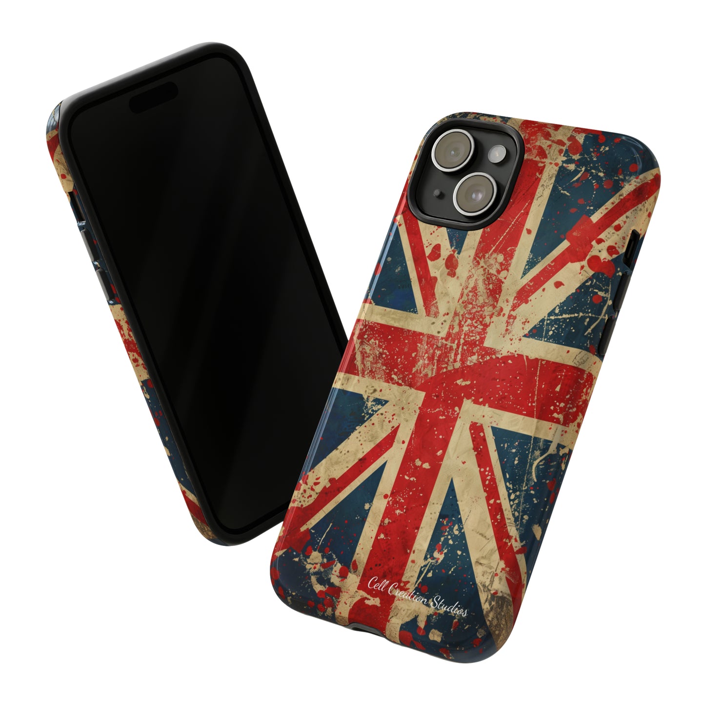 "Union Jack Flag" -Tough iPhone Cases