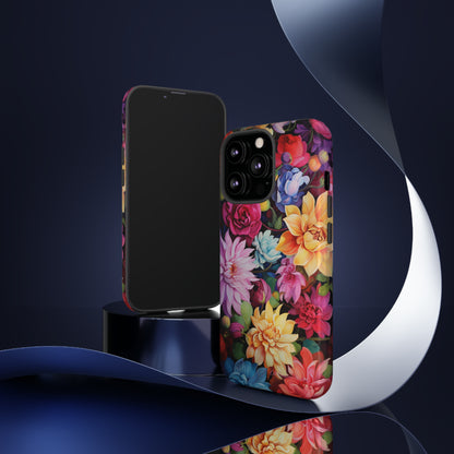 Introducing the "Blossom Beauty" Cell Phone Case – Elevate Your Style with Floral Charm -Tough Cases